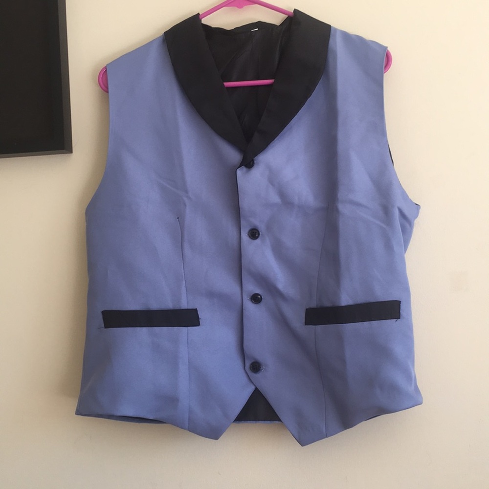 Black butler cosplay blue vest